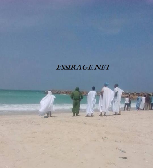 مع بعض رجال الدرك 