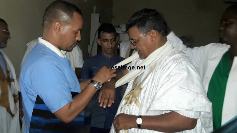 نائب رئيس التكتل أثناء العلاج