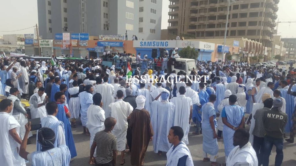 " جانب من المسيرة "