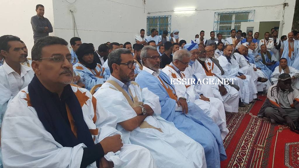 " جانب من الحضور السياسي للحفل "