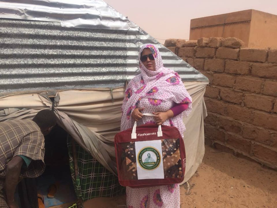 " إحدي الفاعلات فى الجمعية "