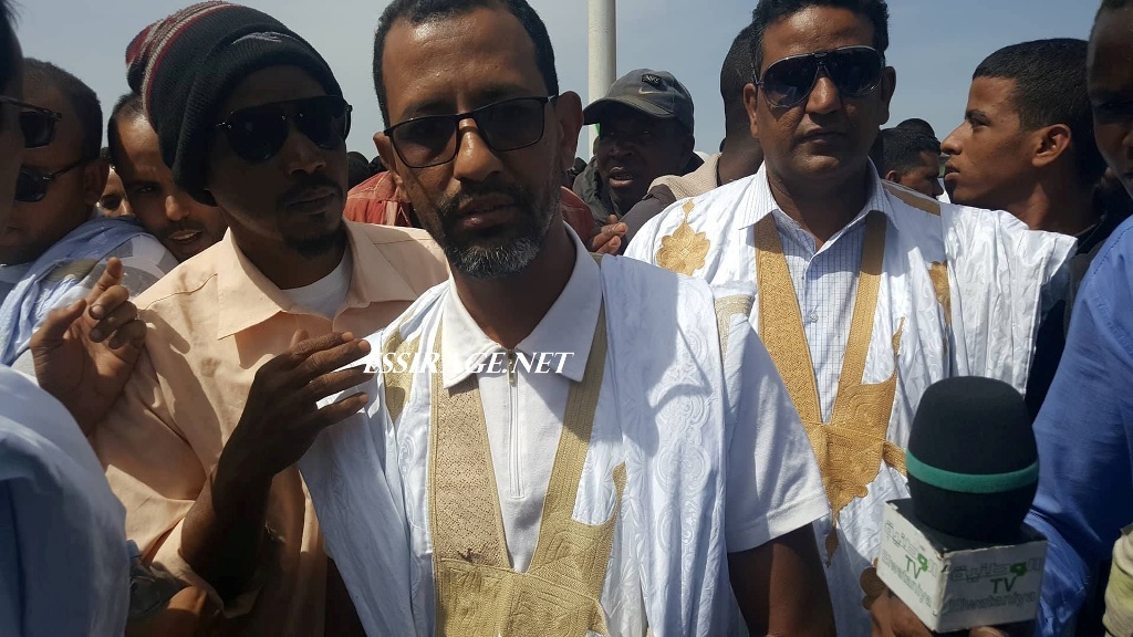 " القاضي ولد الطالب المتحدث باسم التجمع "