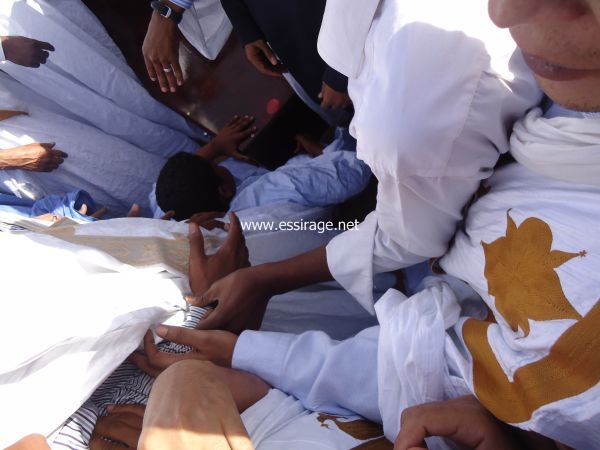 " حرطون ولد احريطان ابن الراحلة لحظة وداعها"