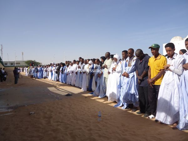 " خلال الصلاة "