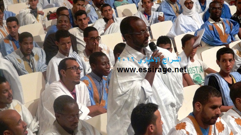 (أحد المتدخلين)